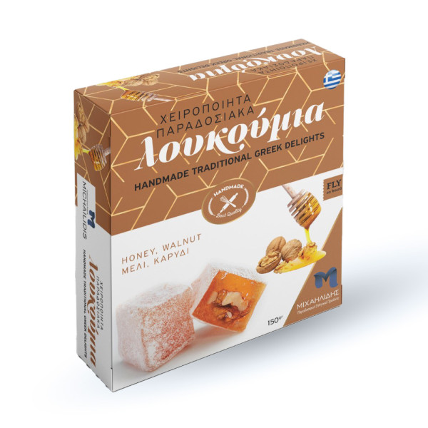 Μιχαηλίδης Λουκούμια Παραδοσιακά Μέλι Καρύδι 150gr