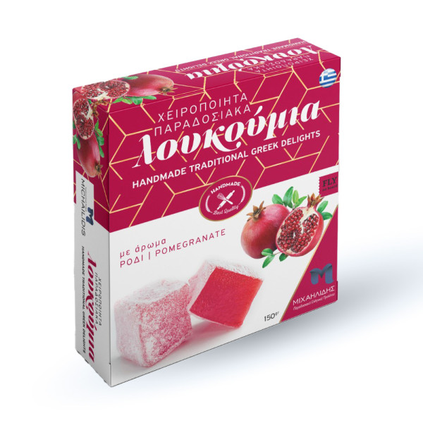 Μιχαηλίδης Λουκούμια Παραδοσιακά Ρόδι 150gr