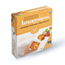 Μιχαηλίδης Λουκούμια Παραδοσιακά Φουντούκι Καραμέλα 150gr