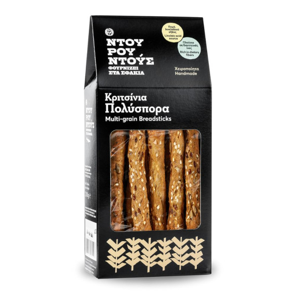 Ντουρουντούς Κριτσίνια Πολύσπορα Χειροποίητο 200gr