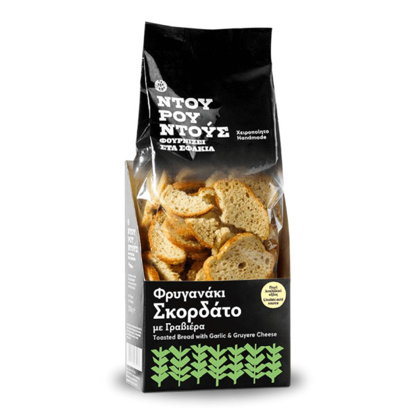 Ντουρουντούς Φρυγανάκι Σκορδάτο με Γραβιέρα 150gr