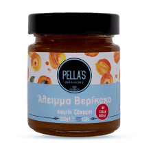 Pella’s Delicacies Άλειμμα Βερίκοκο Χωρίς Ζάχαρη Μαρμελάδα 225gr
