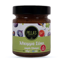 Pella’s Delicacies Άλειμμα Σύκο Χωρίς Ζάχαρη Μαρμελάδα 225gr