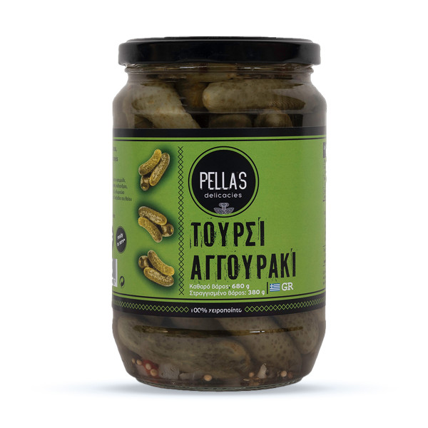 Pella’s Delicacies Τουρσί Αγγουράκι 680gr