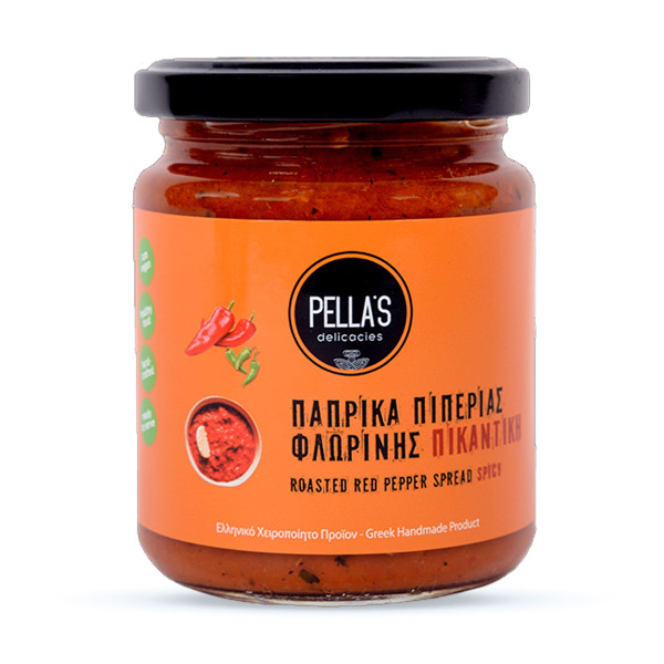 Pella’s Delicacies Σάλτσα Πάπρικα Πιπεριά Φλωρίνης Πικάντικη 260gr