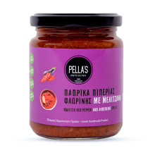 Pella’s Delicacies Σάλτσα Πάπρικα Πιπεριά Φλωρίνης Με Μελιτζάνα Απαλή 260gr