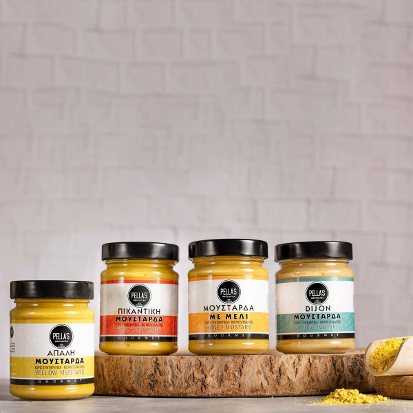 Pella’s Delicacies Μουστάρδα Πικάντικη 270gr