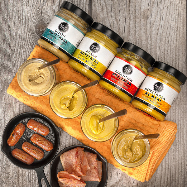 Pella’s Delicacies Μουστάρδα Πικάντικη 270gr
