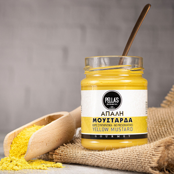 Pella’s Delicacies Μουστάρδα Απαλή 270gr