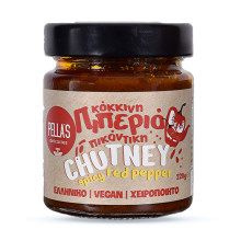 Pella’s Delicacies Chutney Πικάντικης Πιπεριάς 220gr