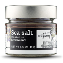 Salt Odyssey Βάζο Θαλασσινό Αλάτι Μεσολογγίου Καπνιστό 100gr