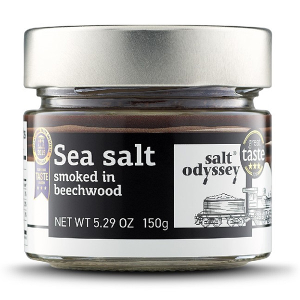 Salt Odyssey Βάζο Θαλασσινό Αλάτι Μεσολογγίου Καπνιστό 100gr