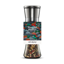 Salt Odyssey Μύλος Inox Mix 4 Πιπέρια 80gr