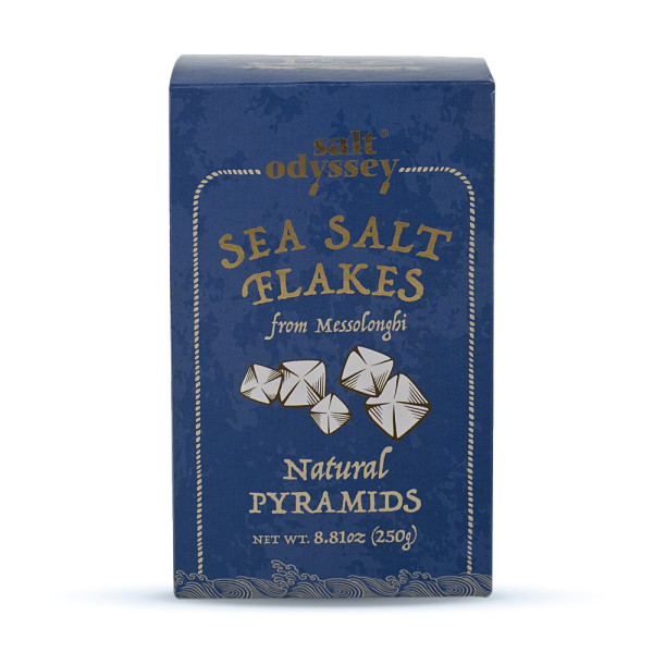 Salt Odyssey Box Νιφάδες Θαλασσινό Αλάτι Μεσολογγίου Φυσικό 250gr