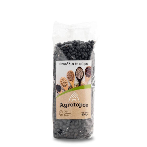 Agrόtopos Φασόλια Μαύρα Εγχώρια 500gr