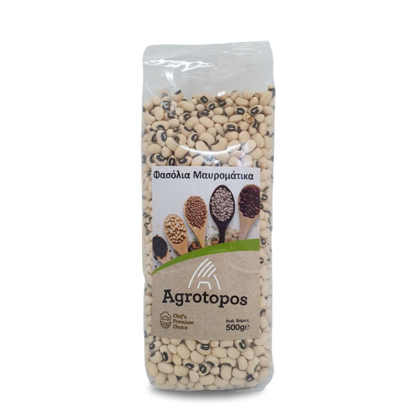 Agrόtopos Φασόλια Μαυρομάτικα 500gr
