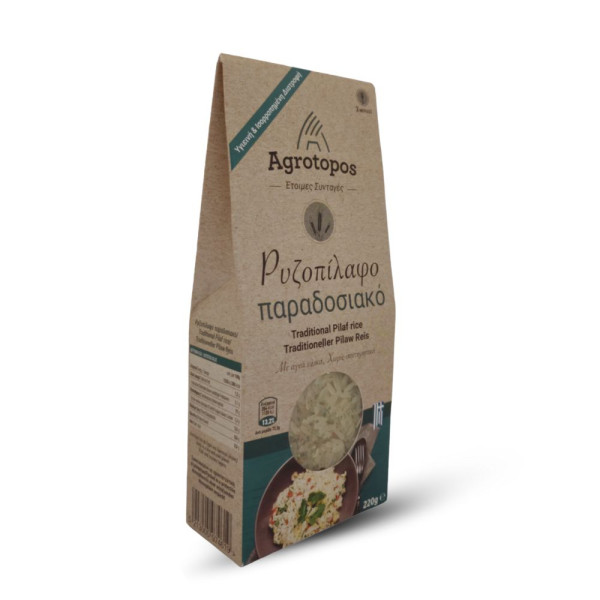 Agrόtopos Ρυζοπίλαφο Παραδοσιακό 220gr