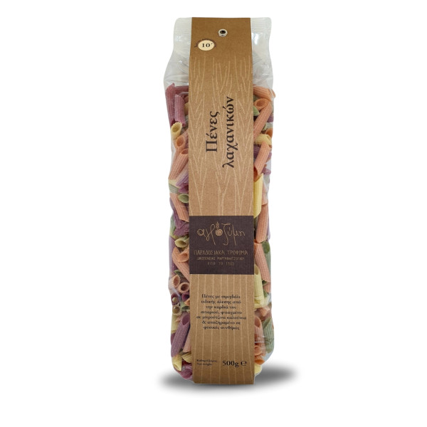 Αγροζύμη Πένες Λαχανικών Ζυμαρικά 500gr