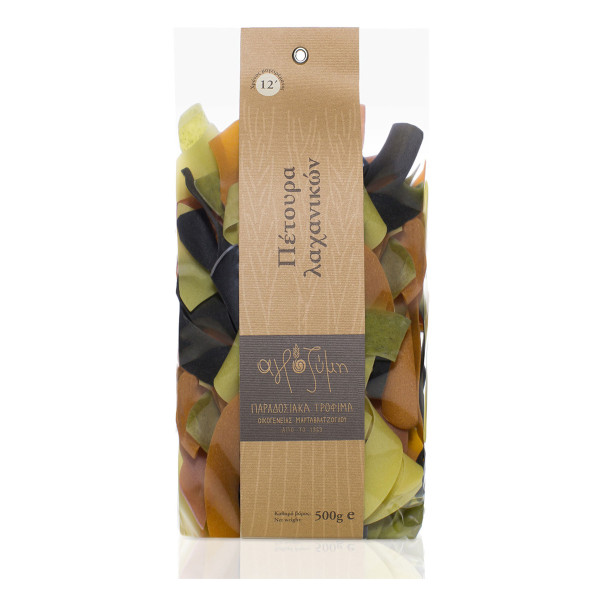 Αγροζύμη Πέτουρα Λαχανικών Ζυμαρικά 500gr