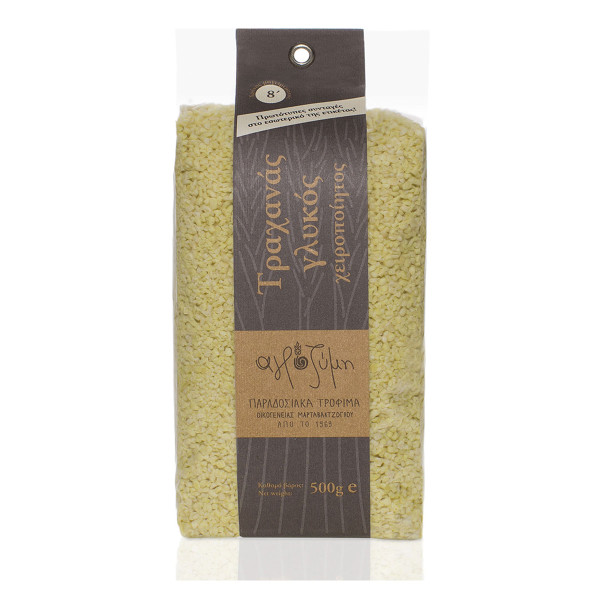Αγροζύμη Τραχανάς Γλυκός Αλευρένιος Χειροποίητος 500gr