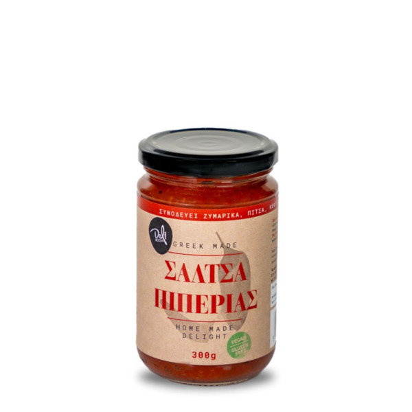 Deliroom Σάλτσα Πιπεριάς Χειροποιήτο 300gr