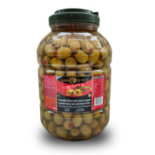 Gaia Olives Πράσινες Ελιές Χαλκιδικής Γεμιστές Με Πιπεριά Φλωρίνης 3Kg