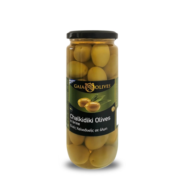 Gaia Olives Πράσινες Ελιές Χαλκιδικής 285gr
