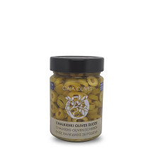 Gaia Olives Πράσινες Ελιές Χαλκιδικής Σε Ροδέλα 180gr