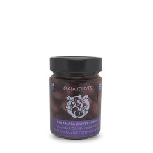 Gaia Olives Μαύρες Ελιές Καλαμών Eκπυρηνωμένες 180gr