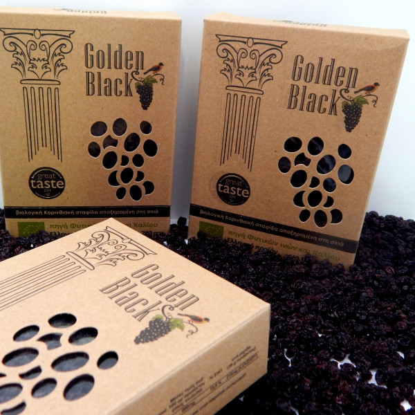 Golden Black Σταφίδα Μαύρη Κορίνθου Σκιάς Bio 200gr