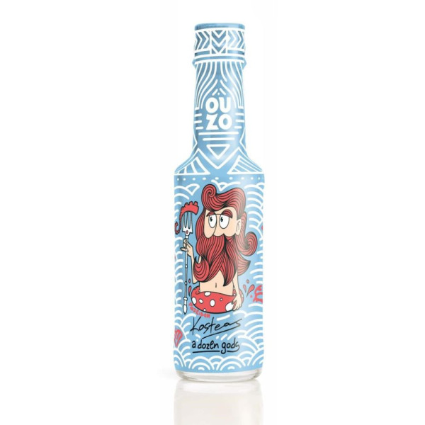 Ποτοποιϊα Κωστέας Ούζο A Dozen Gods Ποσειδώνας 50ml