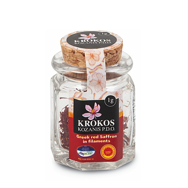 Κρόκος Κοζάνης Νηματίδια Βάζο 1gr