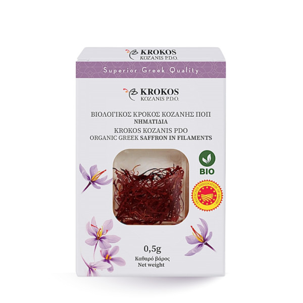 Κρόκος Κοζάνης Νηματίδια Bio 0,5gr