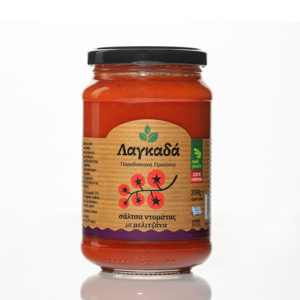Λαγκαδά Σάλτσα Ντομάτας Με Μελιτζάνα 370gr