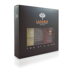 Lazaris Distillery Λικέρ Κουμ Κουάτ Λιμοντσέλο Σετ Δώρου 2x100ml