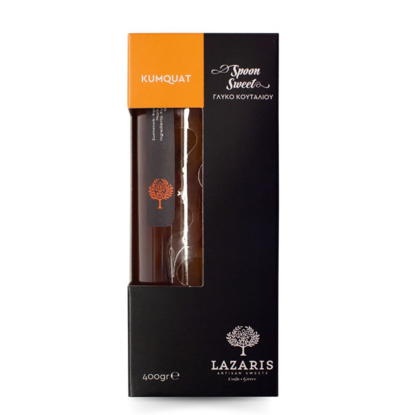Lazaris Γλυκό Κουταλιού Κουμ Κουάτ 400gr