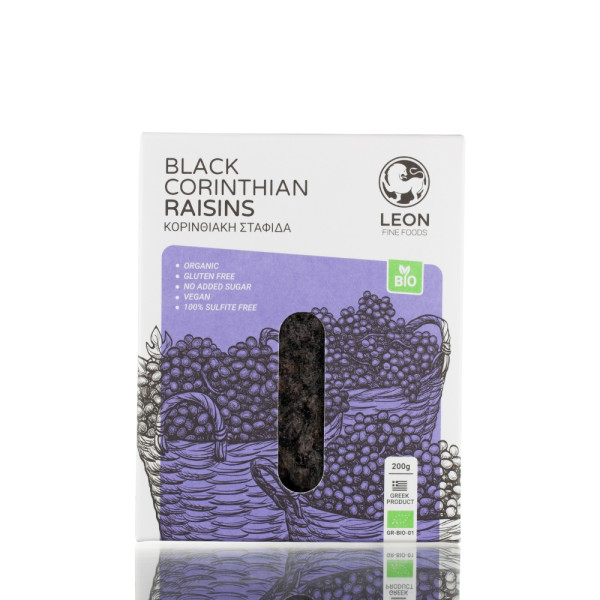 Leon Σταφίδα Μαύρη Κορίνθου Bio 200gr