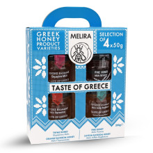 Melira Μέλι Γεύσεις Ελλάδας Σετ Δώρου 4x50gr