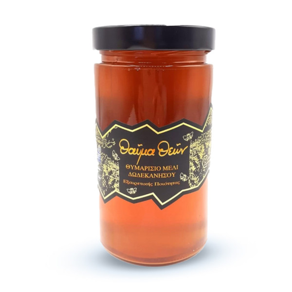 Μελισσοκομική Δωδεκανήσου Μέλι Θυμαρίσιο Θαύμα Θεών 1000gr