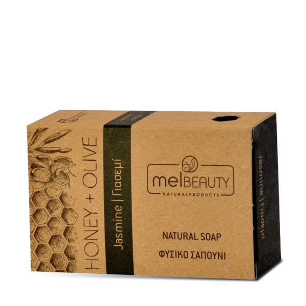 Melbeauty Φυσικό Σαπούνι Ελαιόλαδου Με Μέλι Άρωμα Γιασεμί 85gr