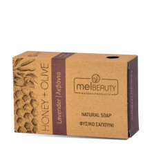 Melbeauty Φυσικό Σαπούνι Ελαιόλαδου Με Μέλι Άρωμα Λεβάντα 85gr