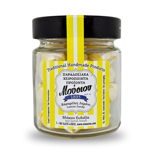 Μούσιου Καραμέλες Λεμόνι 100gr