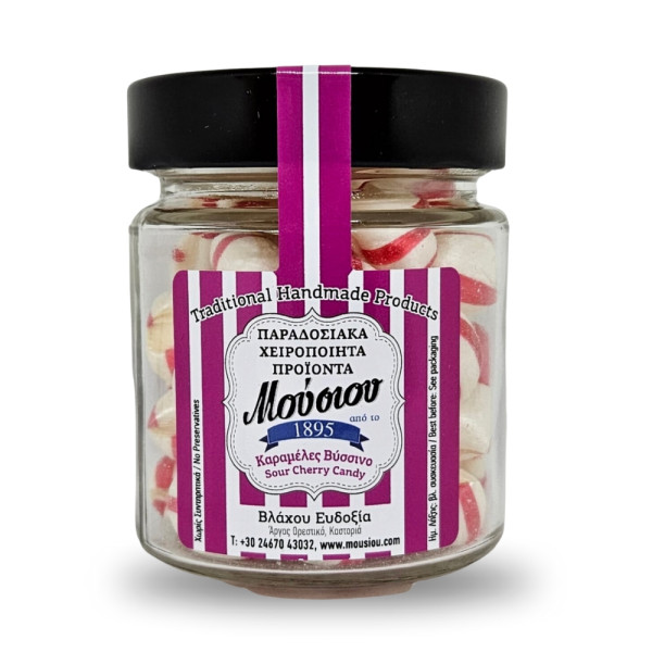 Μούσιου Καραμέλες Βύσσινο 100gr