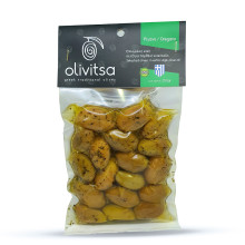 Olivitsa Πράσινες Ελιές Κυνουρίας Με Ρίγανη 250gr