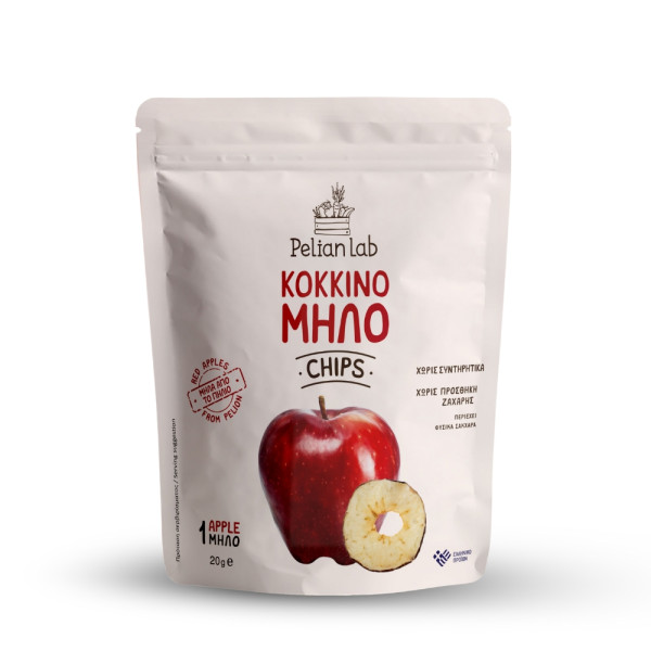 Pelian Lab Chips Κόκκινο Μήλο 20gr