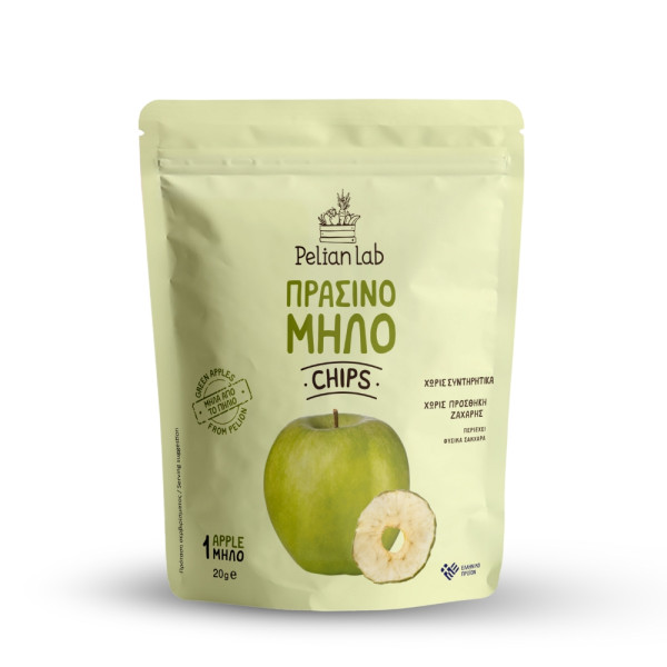 Pelian Lab Chips Πράσινο Μήλο 20gr