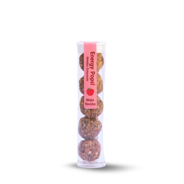Pelian Lab Energy Pops Μήλο Κανέλα 50gr