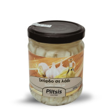 Πίλτσης Σκόρδο Τριμμένο σε Λάδι 200gr